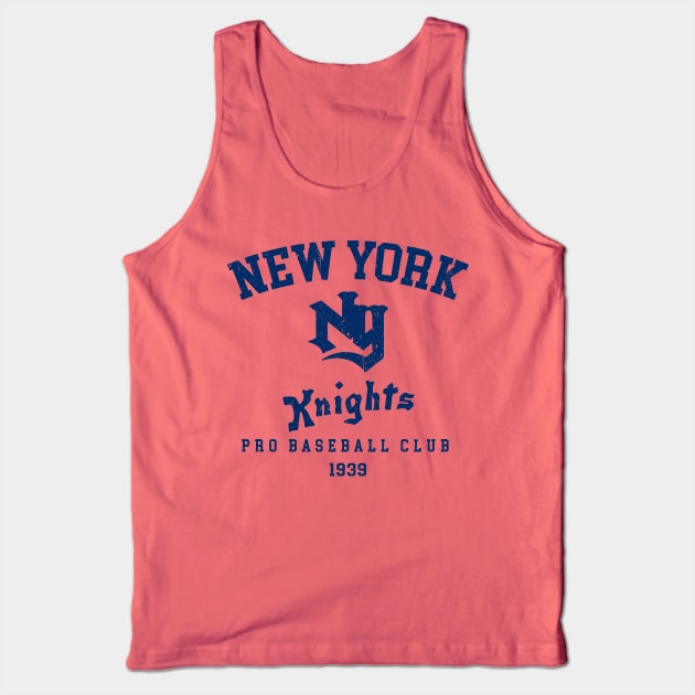 New York Knights Batting Practice workout Tank Top by Alema Art